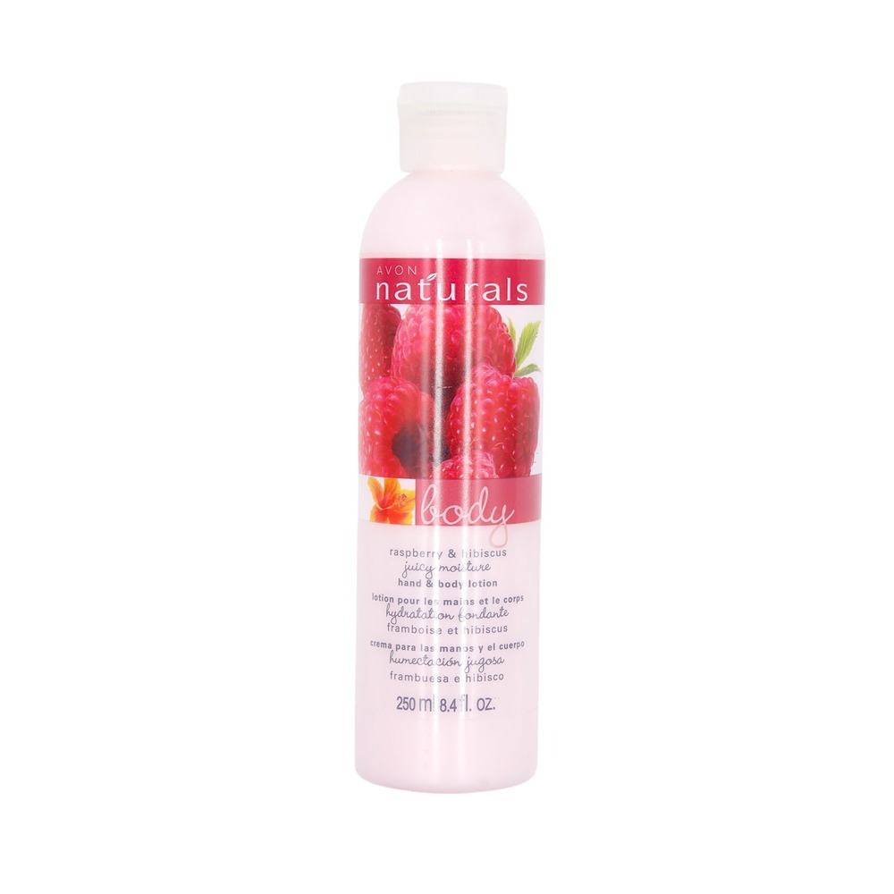 Avon - Raspberry & Hibiscus Naturals Body Juicy Moisture Hand & Body Lotion